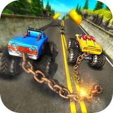 Chained Monster Truck Racing 