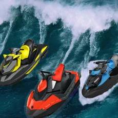 Fun racing games - jetski boat