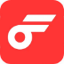 Flywheel: The Taxi App Logo